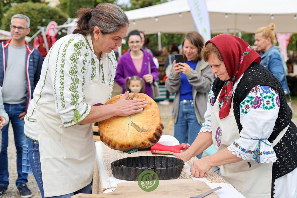 People making bread